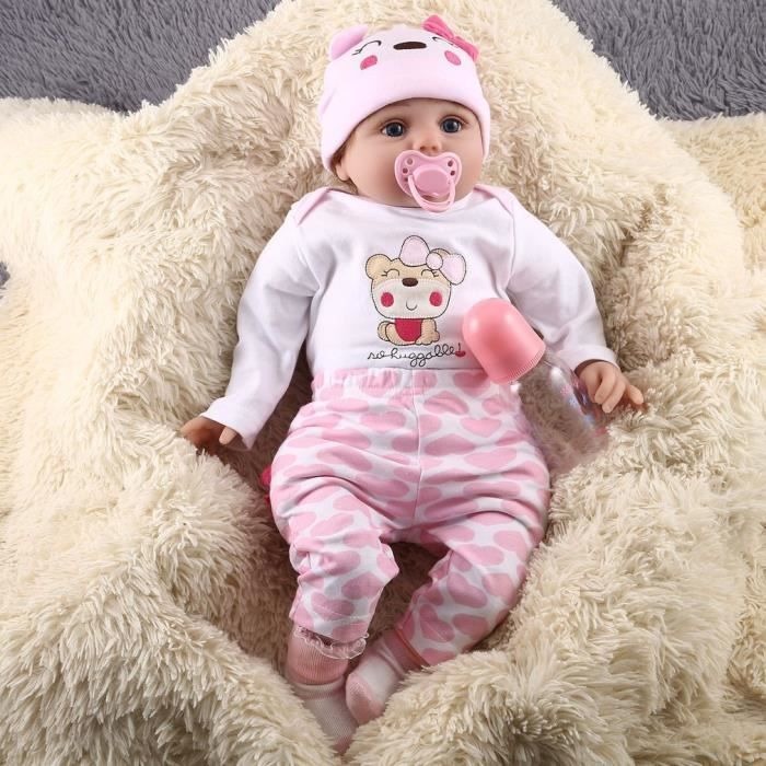 55 Cm 6 Pcs Set Mignon Bebe Reborn Poupee Rose En Vinyle Cdiscount Jeux Jouets 55 Cm 6 Pcs Set Mignon Bebe Reborn Poupee Rose En Vinyle Cdiscount Jeux Jouets