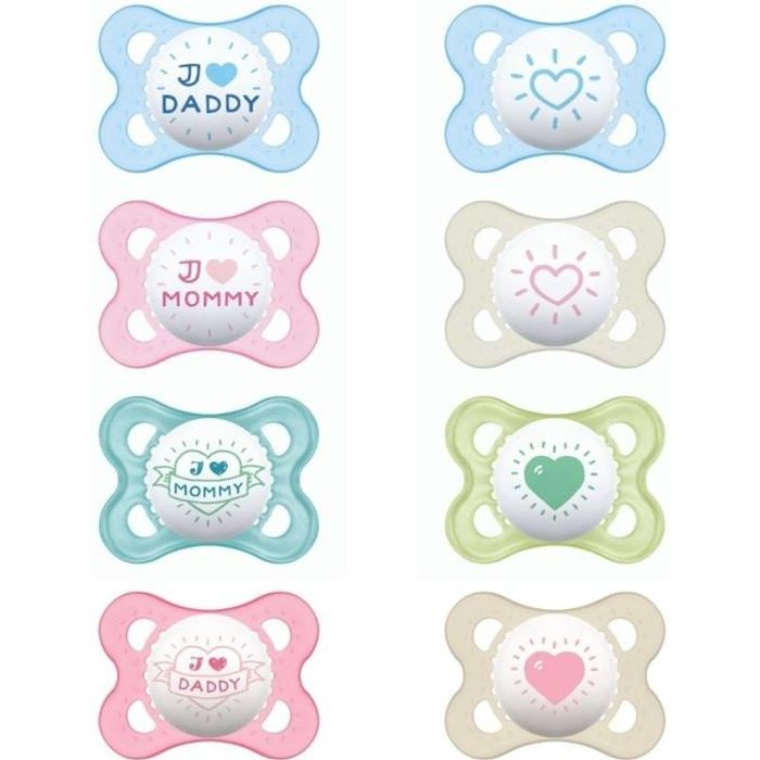 Lot De 2 Sucettes Original 2 6 Mois Message Aleatoire Mam Cdiscount Puericulture Eveil Bebe