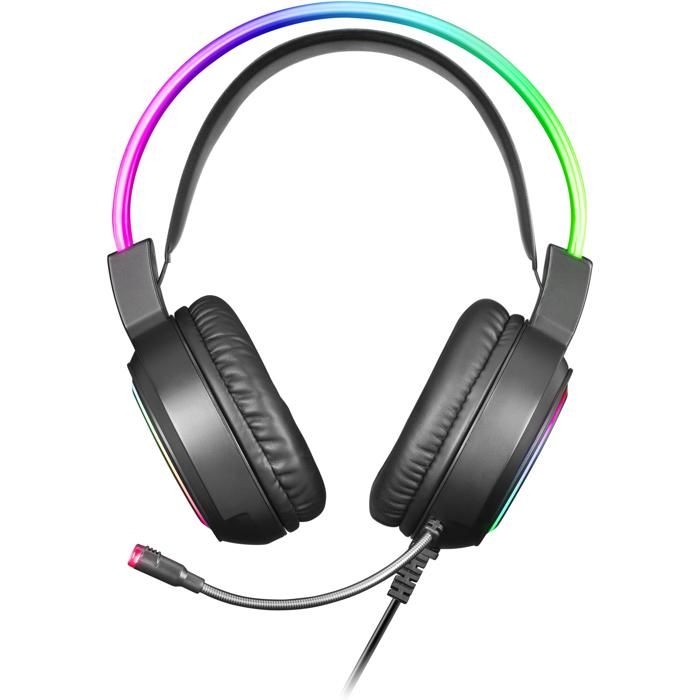 Casque Gaming Mars Gaming MHRGB – Son Spatial 3D, Microphone Antibruit - vue 10