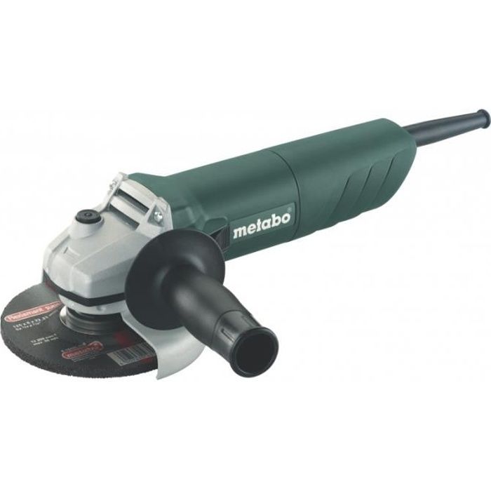 Meuleuse Metabo W850 125 De 850 Watts Achat Vente Meuleuse Meuleuse Metabo W850 125 De Cdiscount