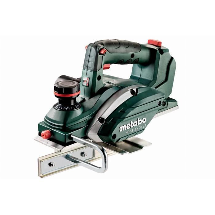 Rabot sans fil Metabo HO 18 LTX 20 82 Largeur rabotage: 82 mm Epaisseur de feuillure: 9 mm