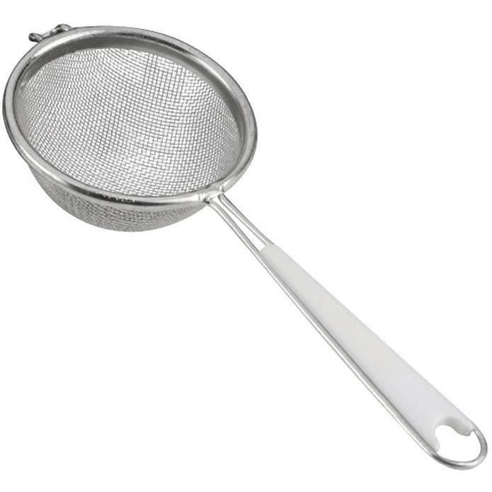 METALTEX - Passoire tamis aluminium fin maille plastique 7cm