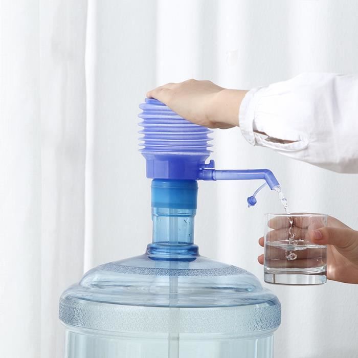 minifinker Pompe à bouteilles d'eau Bouteilles d'eau pompe arrêt rapide de l'eau pompe de transport d'eau en plastique art cuisine
