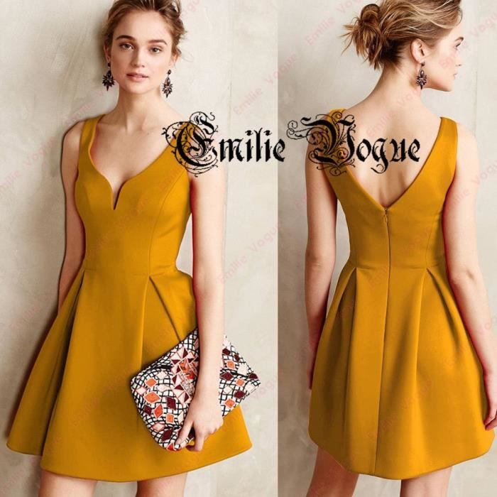 robe courte elegante