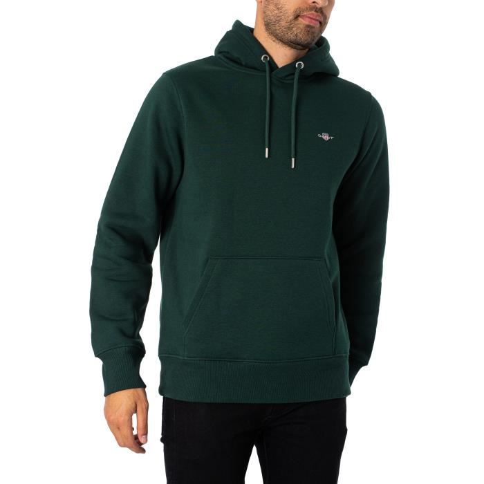 GANT - Sweat à capuche - Homme - Vert