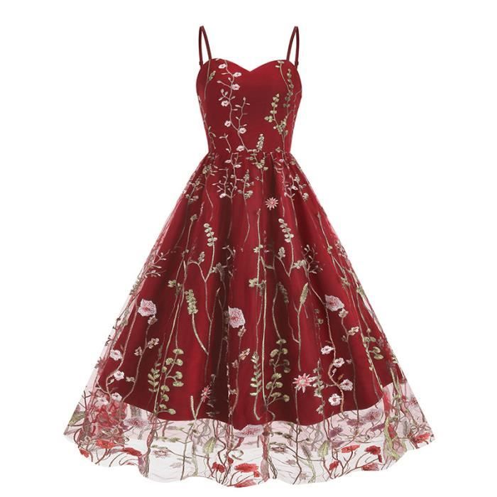 Robe fleurie année 50 on sale
