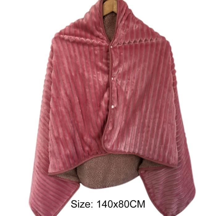 Couverture unie grosses mailles • Mille et une couverture