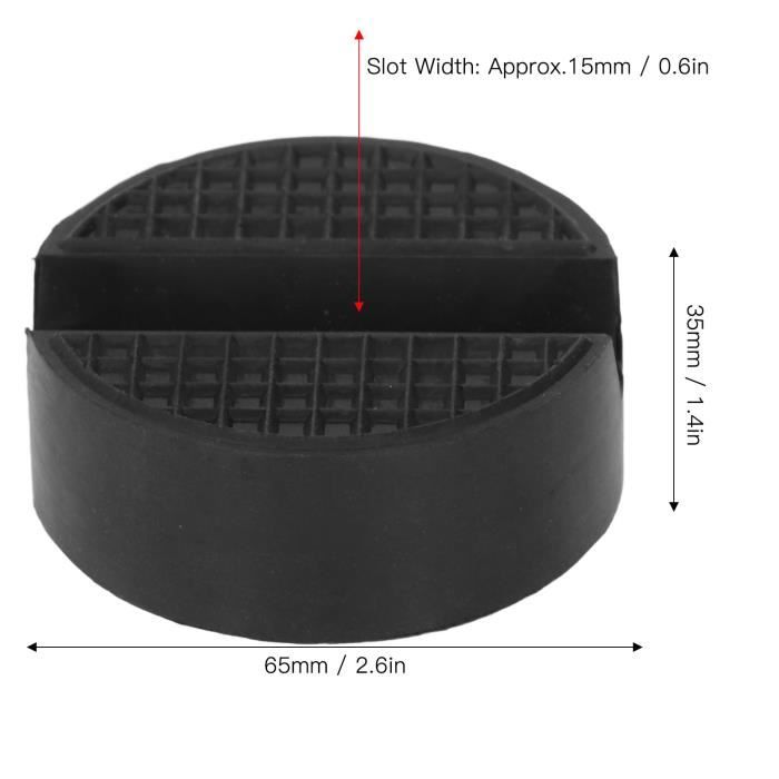 Lot De 4 Adaptateurs De Cric En Caoutchouc – 60 Mm – Pour BMW Et Mini – LST
