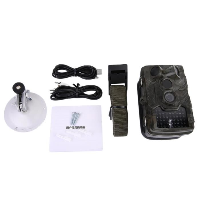 Caméra de Chasse pour surveillance vision à infrarouge 1080 HD à