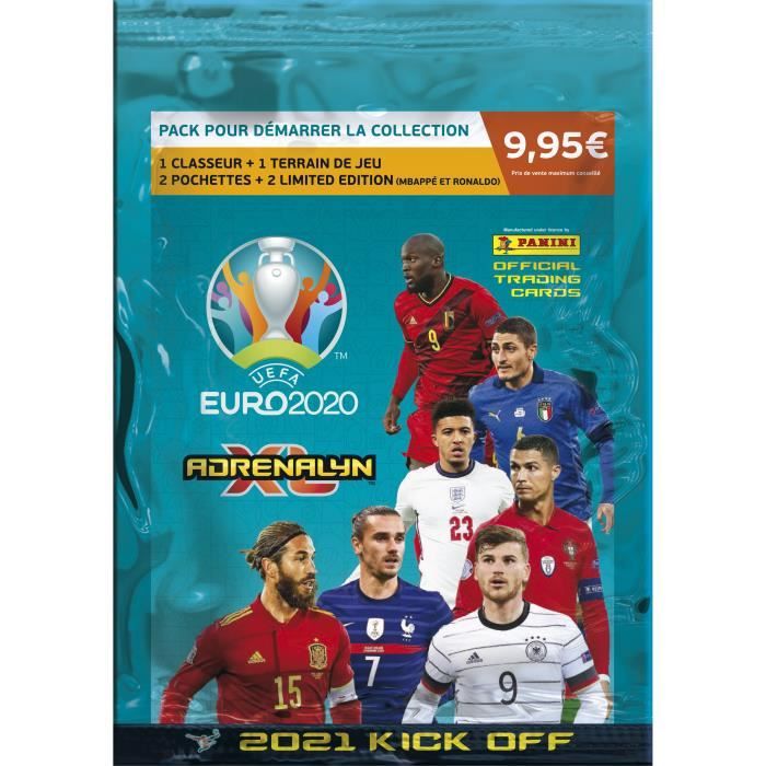 Uefa Euro Adrenalyn Xl 21 Kick Off Pack Pour Demarrer Ta Collection Panini Football Cdiscount Jeux Jouets