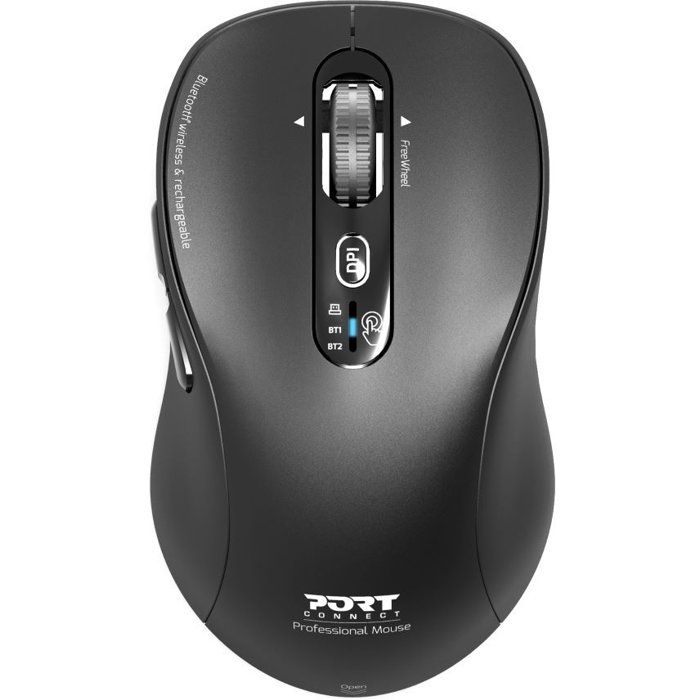 Souris Port Designs Expert – Ergonomique Sans Fil Bluetooth RF 3200 DPI Rechargeable - vue 7