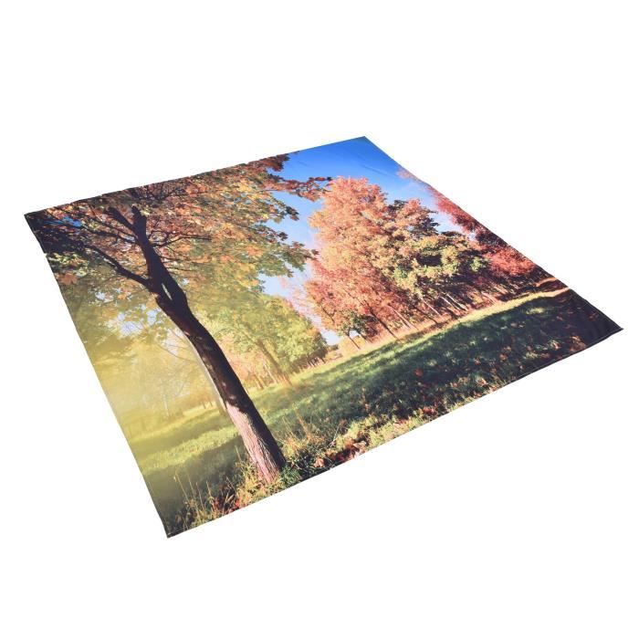 Tapisserie Murale Déco Spatiale 150x200 Cm - Tissu Polyester, Motif Nébuleuse Dorée, Lavable - 2