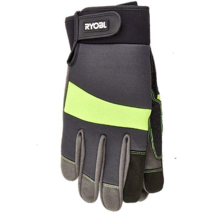 Gants RYOBI de jardinage renforcés et tactiles RAC811L - vue 2