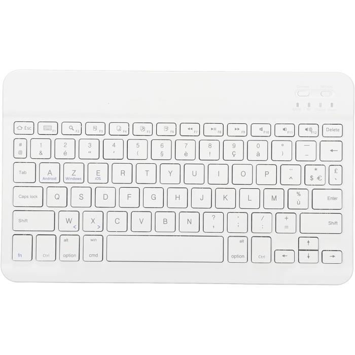 Protège-Clavier AZERTY ISO Pour MacBook Air 11" (A1370 & A1465) | Silicone Fin Antidérapant & Étanche - Noir - Layout Européen - 6