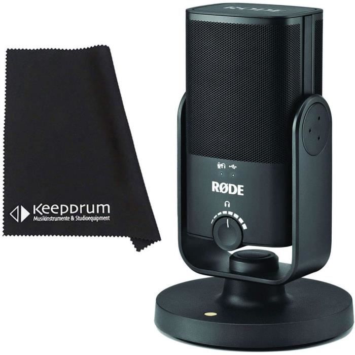 Rode NT1 Signature Black + Microphone Stand Au Meilleur Prix Sur