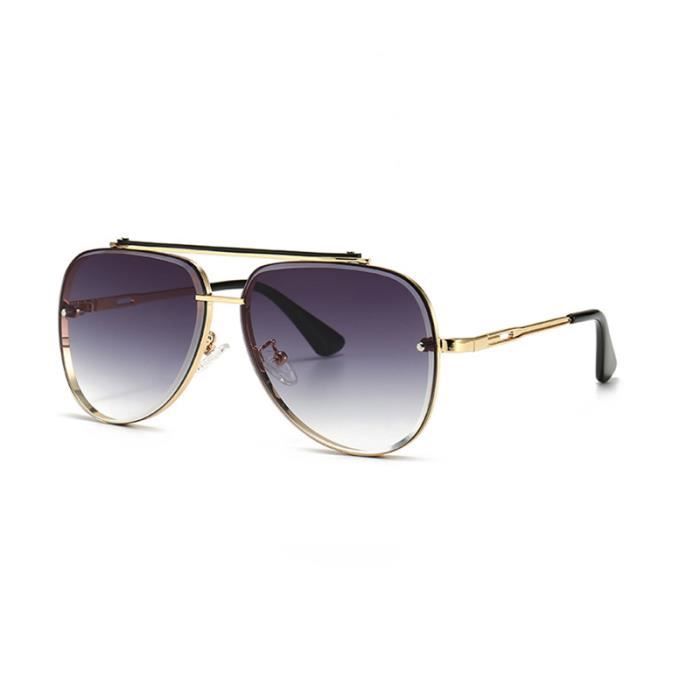 Lunettes De Soleil Aviateur Sojos SJ1030 - Cadre Métal Et Lentille Miroir