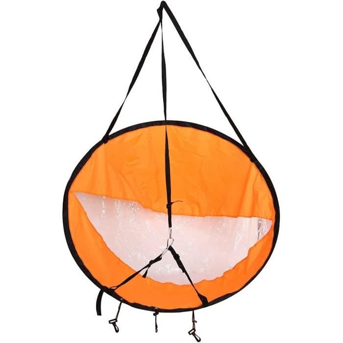 ADVANCED ELEMENTS RapidUp Voile De Kayak Orange - Compacte Et Portable Pour Vent Arrière