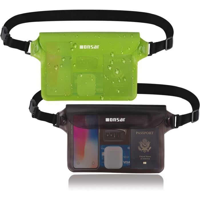 Sac étanche Sports Nautiques Pochette Étanche IPX8 WONSAR Pour