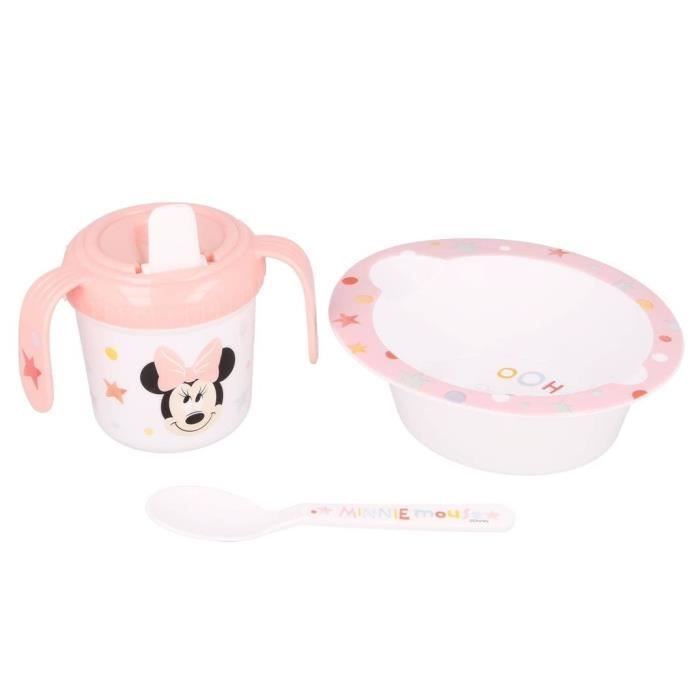 MINNIE - Set vaisselle bébé micro-ondes Baby Minnie - Cdiscount  Puériculture & Eveil bébé