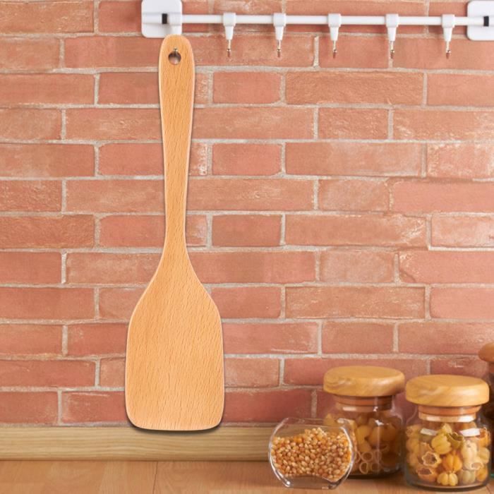 2 Spatules Plates En Fer Forgé Pour Friture - Long Manche Anti-chaleur, Antiadhésives - Pour Beignets, Pancakes, Gâteaux