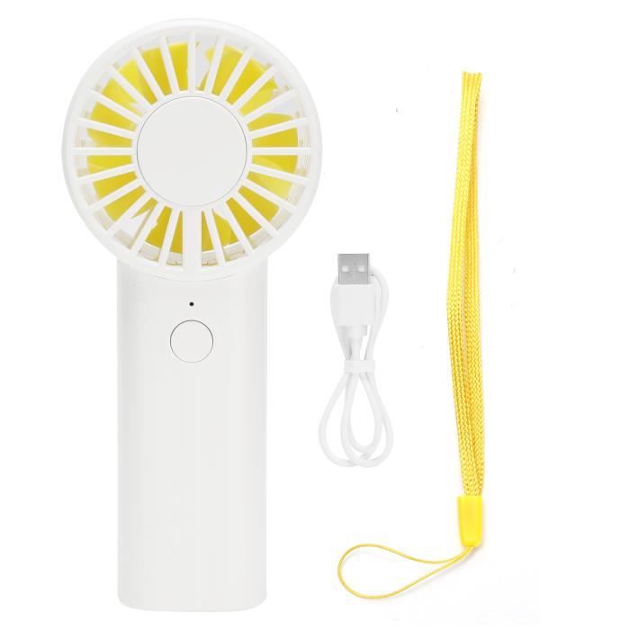 Ventilateur De Bureau Portable Rechargeable USB – Design Mignon Capybara, 3 Vitesses, Parfait Pour Voyages Et Extérieur