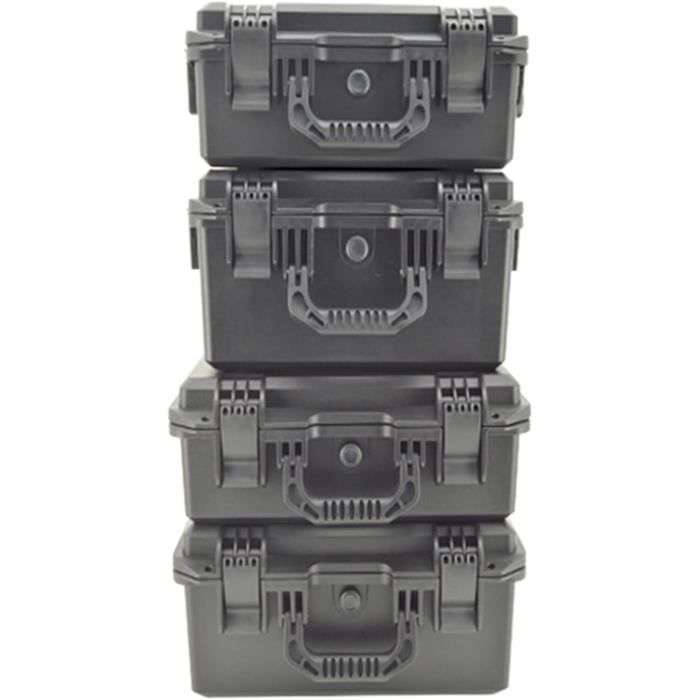 Boîte à Outils étanche Tactiques – Valise De Rangement Portable Rigide – Sinairsoft