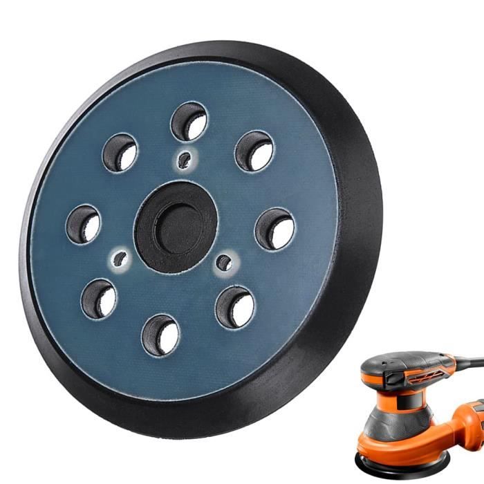 Cikonielf Tampon Souple De Ponçage (5 Inch 6 Holes) Tampons De Ponçage Tampon De 125 Mm Tampon