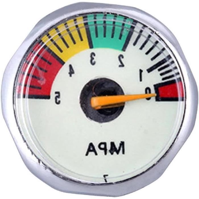 Jauge Indicateur De Niveau Propane - Manomètre Pour Réservoir Gril, Camping-Car, 5-40 Lb Avec Connexion QCC1/Type 1