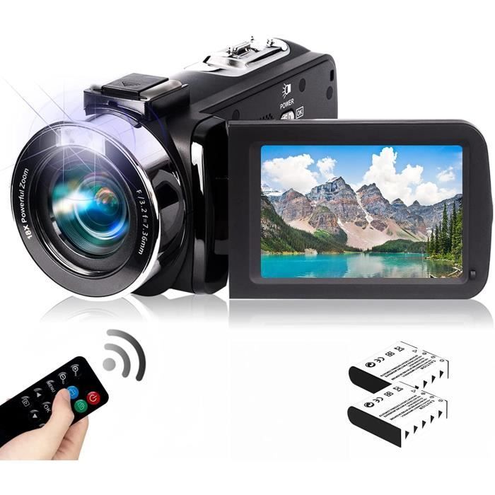 Caméscope numérique Full HD de 23 pouces 42 P noir gris