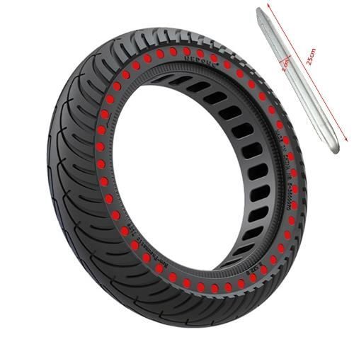 Pneu 8,5 Pouces + Chambre à Air Pour Trottinette Xiaomi M365 - Kit De Rechange, Pneu Noir En Caoutchouc