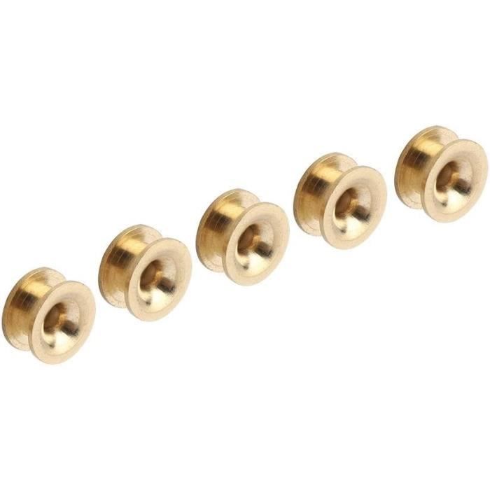 Œillets En Laiton Pour Rivets – Tailles M1.7 à M6 – Lot De Boutonnières Métal Creux