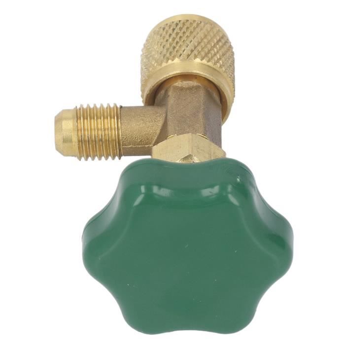 Écrou De Réfrigérant 1/4 SAE En Laiton - Pour Systèmes HVAC, Climatisation - Hauteur 13 Mm, Hexagone 16 Mm - 9