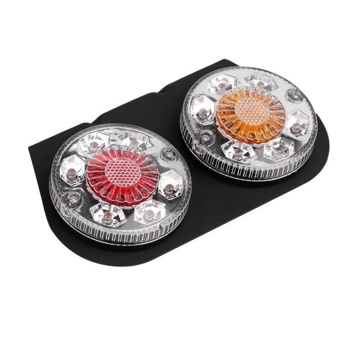 HEEGIN Feu arrière Feu Arrière De Moto 12V Led Feu Stop Arrière Lampe Clignotant Indicateur Lampe Pour MSX125 CBR650F CTX700 CTX700N