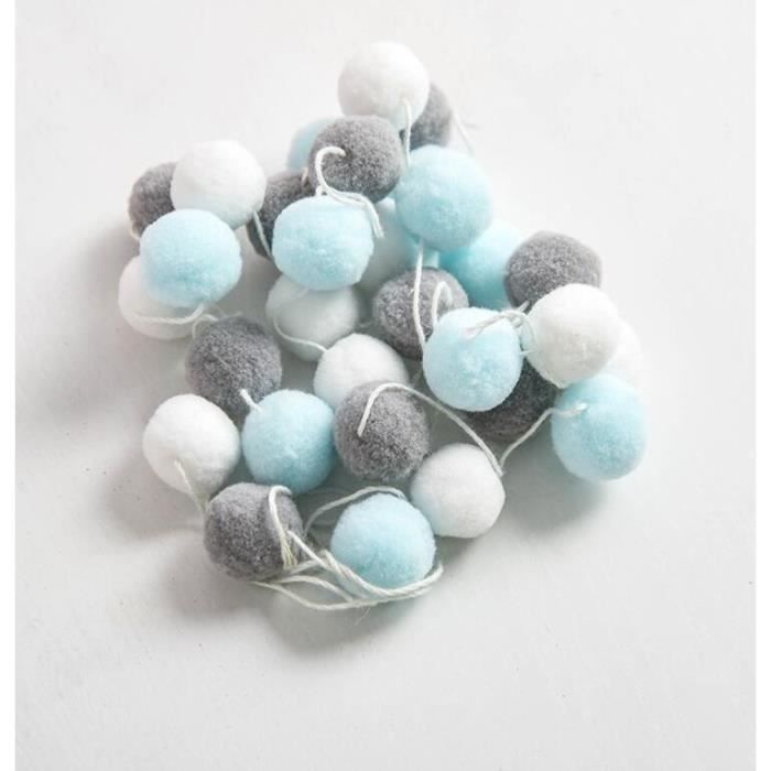 Guirlande de boules en feutre d'automne - Guirlande d'automne - Déco automne - Déco automne