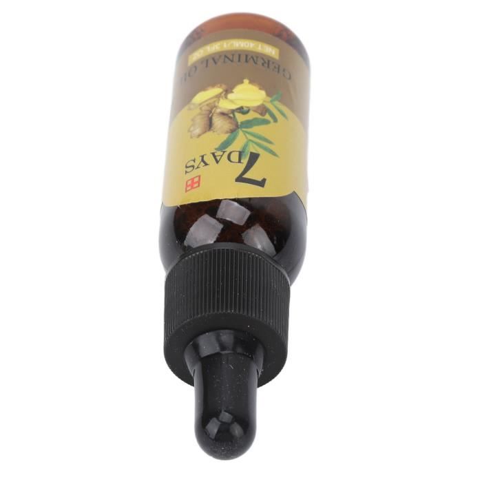 Sérum De Croissance Cheveux Au Gingembre - Huile Pour Tous Types De Cheveux