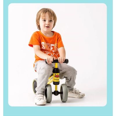 Vélo Enfant 1 an Porteur Bébé Moto Jouet Enfant 10-18 Mois Véhicule sans  Pédale Canard jaune - Cdiscount Puériculture & Eveil bébé
