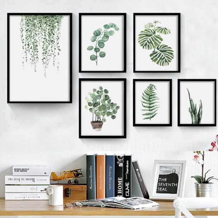 Affiche Toile 'Nageuses' - 60x90 Cm, Déco Murale Minimaliste Pour Salle De Bain, Salon, Chambre - 6