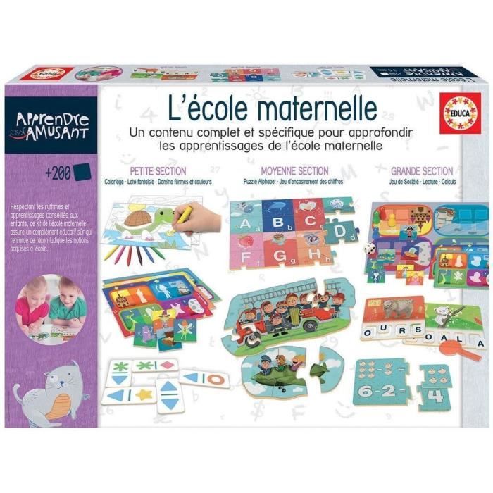 EDUCA - Kit Ecole Maternelle - Aca - Cdiscount Jeux - Jouets
