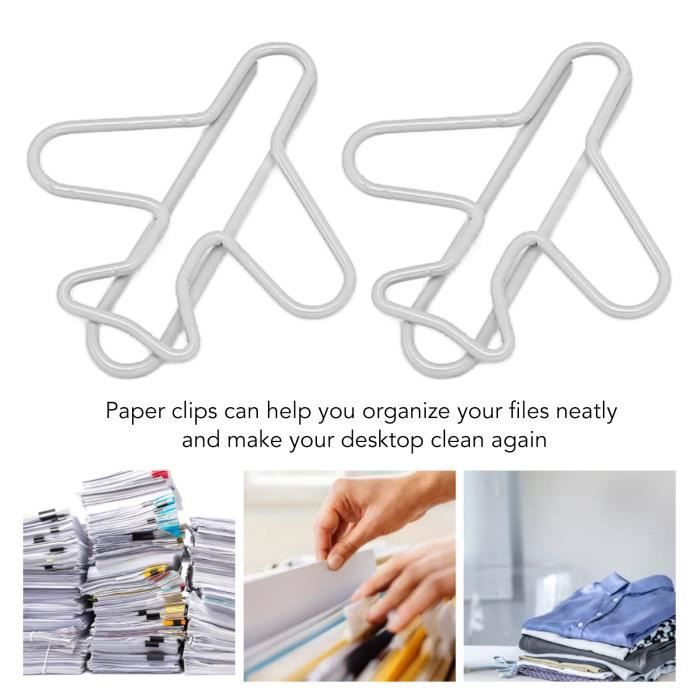 XiziooLot De 100 Trombones - En Forme De Goutte D'eau - En