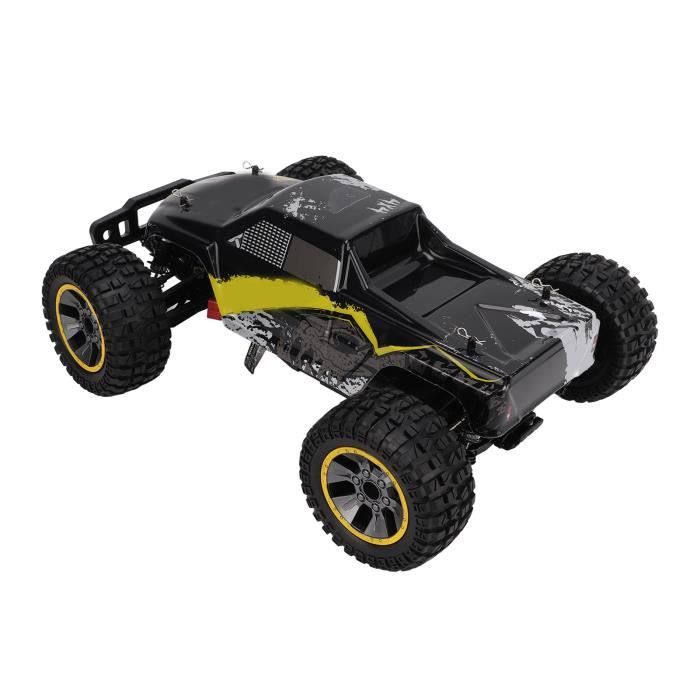 Camion RC 1:18 Avec Remorque Plateau – 9 Canaux, Métal, Son Et Lumières – Cadeau Noël Adulte