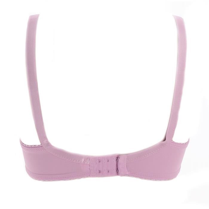 Soutien-gorge Grande Taille En Dentelle Rose Fluo - Bonnet D, Tour De Poitrine 95 - Idéal Pour Femme