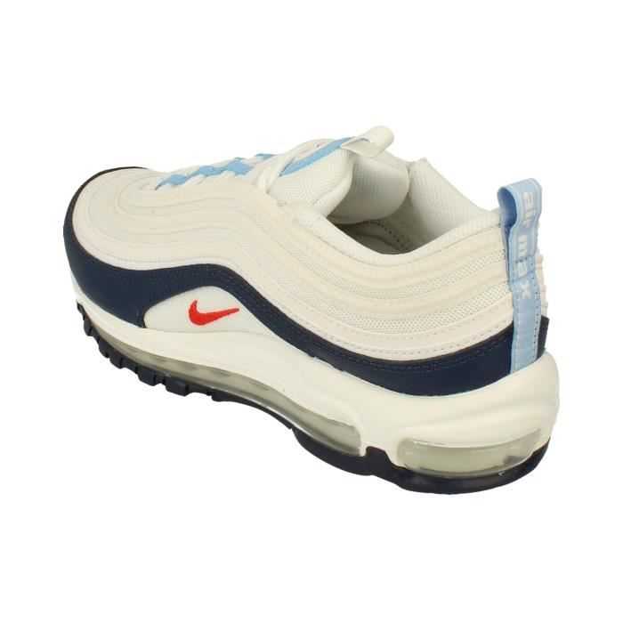 nike air max 97 navy and white