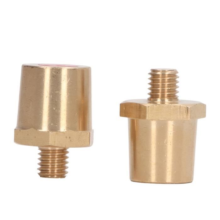 Adaptateurs Borne Batterie M8 - Connexion Sécurisée Pour Voiture & Camping-car - Laiton Étanche