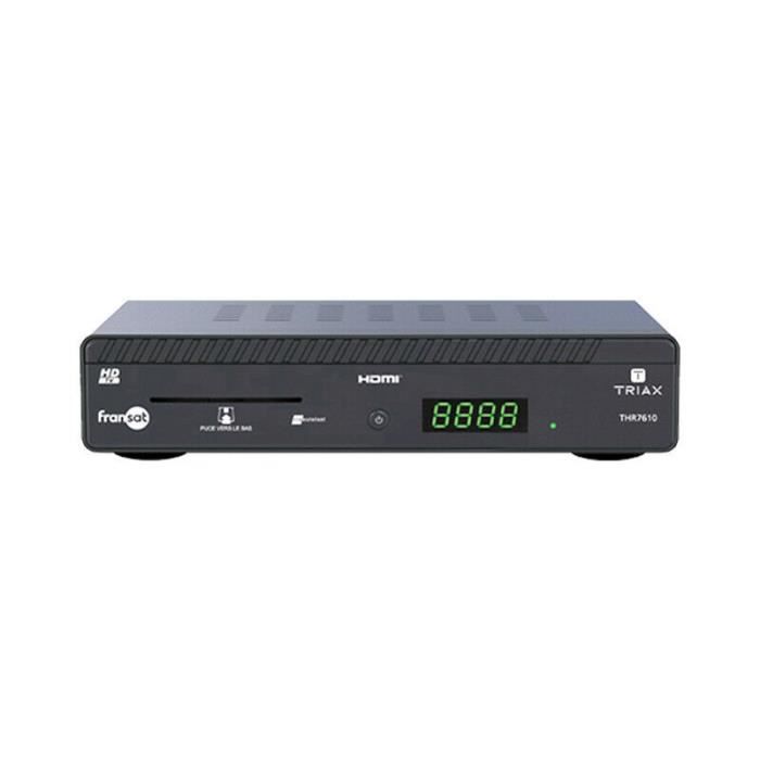 Triax TRIAX Rà‰CEPTEUR THR 7610 HD FRANSAT (EUTELSAT 5° OUEST) + CART... pas cher