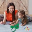 KENLUMO Busy Board pour Enfants, Jeux Montessori pour Apprendre La Motricité Fine,Vert-2