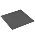 vidaXL Planche de plancher PVC autoadhésif 5,11 m² Noir Marbre-2