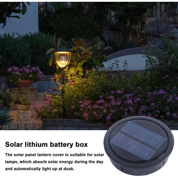 Dessus De Rechange Pour Lanterne Solaire | Pièces De Lumière De Panneau Solaire - Imperméable Et Marche/arrêt Automatique - Maison