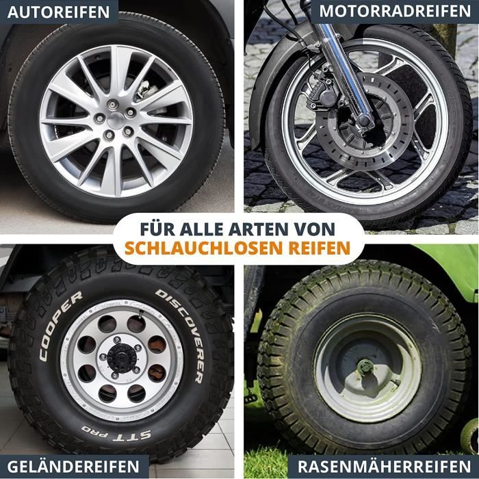 Premium kit reparation pneu voiture [68 pcs] - Kit reparation pneu