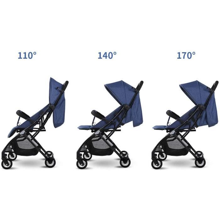 Poussette Ultra Compacte et Légère,Tout-Terrain,4 Roues, Légère,pour Avion  Poussette avec poignée de Transport Lors du Pliage, d,347 - Cdiscount  Puériculture & Eveil bébé