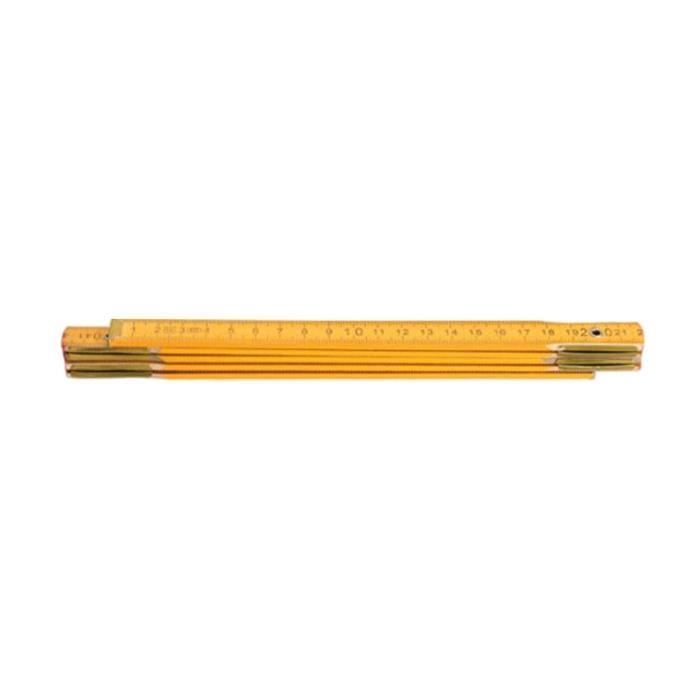 Ancienne Règle Pliante En Bois 36 Pouces – Publicité Gulf Oil Co